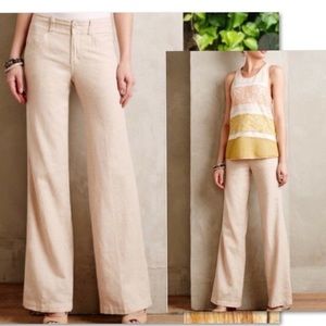 Anthropologie Blush Pilcro & The Letterpress Pants